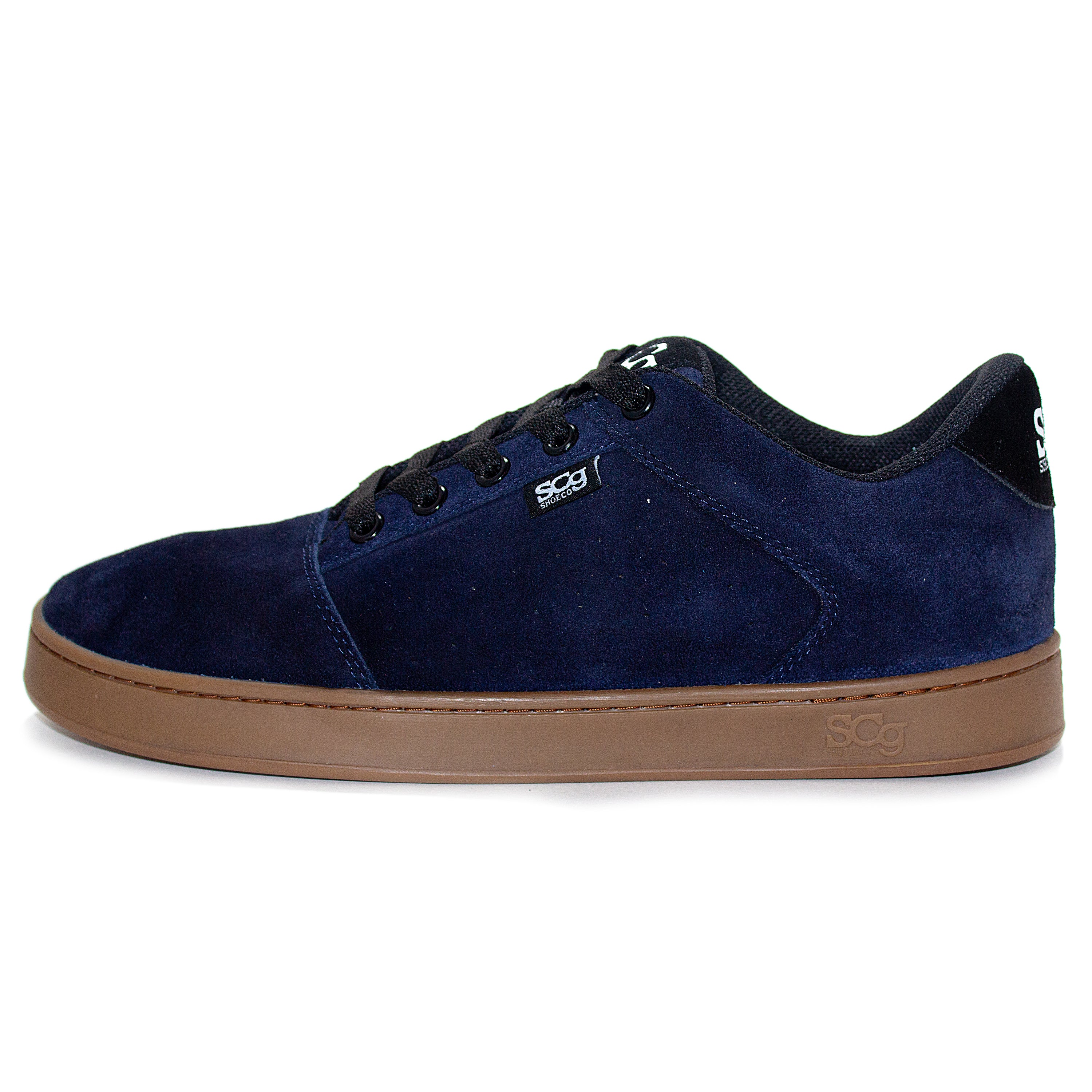 Blue suede skate shoes online